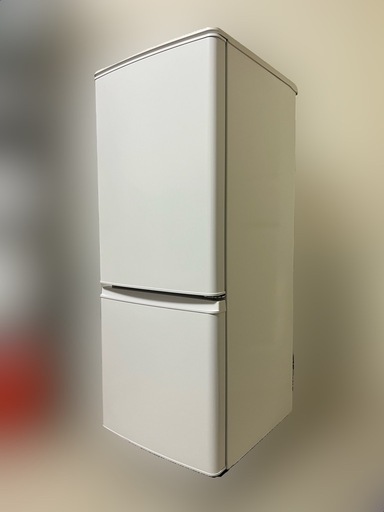 MR-P15H-W 2023年製 三菱ノンフロン冷凍冷蔵庫 単身 2ドア 冷蔵庫  