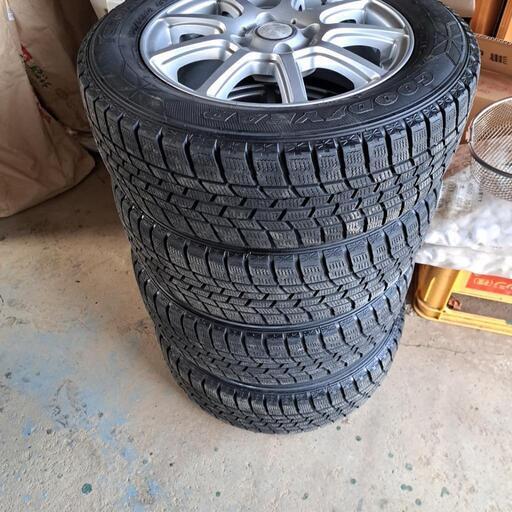 14インチ スタッドレスタイヤ ホイールセット アイスナビ 7 新品 国産