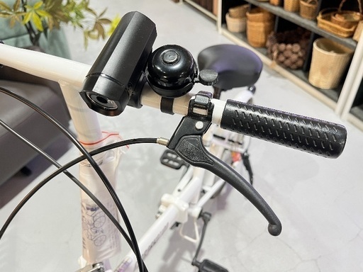 折りたたみ自転車 ホワイト EMBARKATION SHIMANO 特価』20インチ