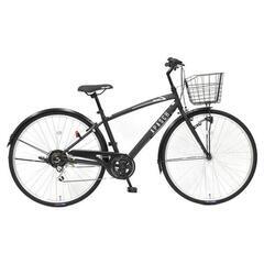 ★ジモティ割あり★  クロスバイク 27インチ 黒 クリーニング済み SJ858 ☆ジモティ割あり☆ クロスバイク 27インチ 黒 クリーニング済み SJ858