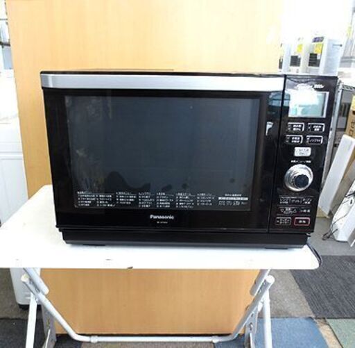 Panasonic オーブンレンジ 2018年製 NE-MS264-K 26L ブラック 角皿付き