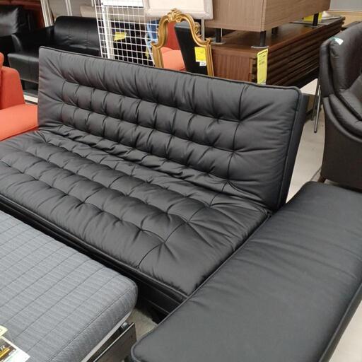 ☆ジモティ割あり☆ソファーベッド(H)85× (W)180× (D)90～110cm【joh