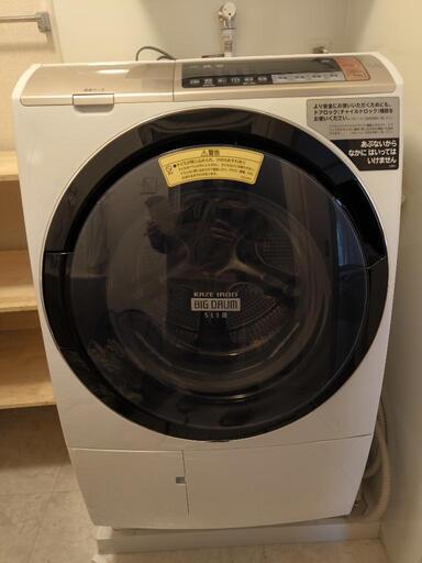 TOSHIBA ドラム式洗濯機 本体 ジャンク品 ご注意ください。ジャンク品です)ドラム式洗濯機