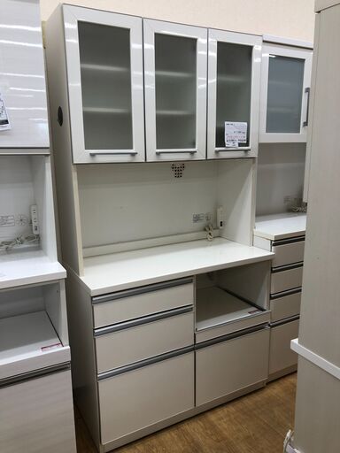 ☆ジモティー割有☆ 食器棚 IKZ-34 見づらく