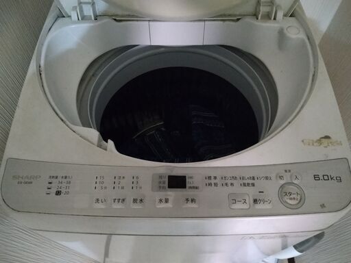☆ジモティー割引有☆　S仕/6.0kg洗濯機 SHARP ES-GE6EJ 2021年製 ☆ジモティー割引有☆ S仕/6.0kg洗濯機 SHARP ES-GE6EJ 2021年製