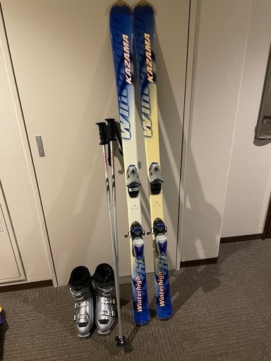 スキー板 KAZAMA 3点セット スキー ジュニア 3点セット 板 ブーツ