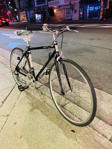 中古のクロスバイク、ほぼ全部新品に交換してる14段変速のクラシック