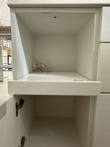 ジモティ来店特価!!食器棚ニトリホワイトJ-1291 (ジャングル滋賀草津店  