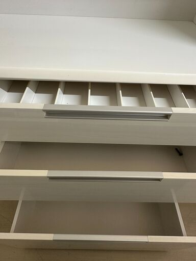 ジモティ来店特価!!食器棚ニトリホワイトJ-1291 (ジャングル滋賀草津店  