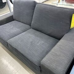 ジモティ来店特価!! 3人掛けソファー グレー シミあり J-1175