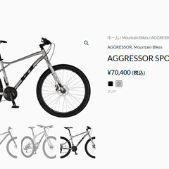 美品】AURULA S-650 サイズ46 (けんた) たまプラーザのクロスバイクの  