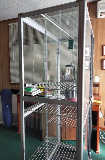 室内用ガラス温室＋室内自動ヒーター