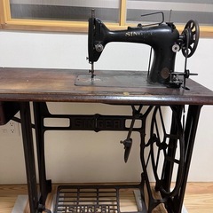 足踏みミシンの中古が安い！激安で譲ります・無料であげます｜ジモティー 