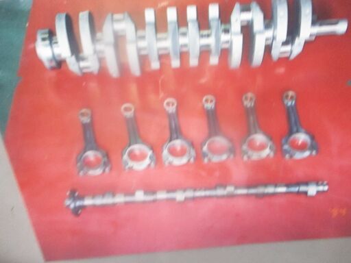 ベンツ103エンジン3,6クランクシャフトーカムシャフト―ピストン販売