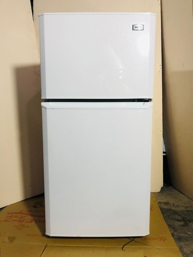 Haier 冷凍冷蔵庫 JR-N106K Haier 冷凍冷蔵庫 106L 黒色2ドア冷蔵庫