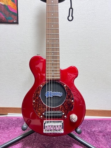 Pignose ピグノーズ PGG-200 メタリックレッド アンプ内蔵タイプ
