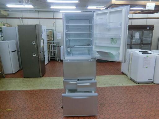 美品】東芝 冷蔵庫 411L 2018年製 ノンフロン シルバー 超美品