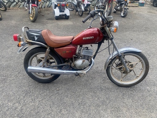 スズキ　GN50E クランキングOK レストアベース　部品取り　GN50 スズキ GN50E クランキングOK レストアベース 部品取り GN50 Yahoo