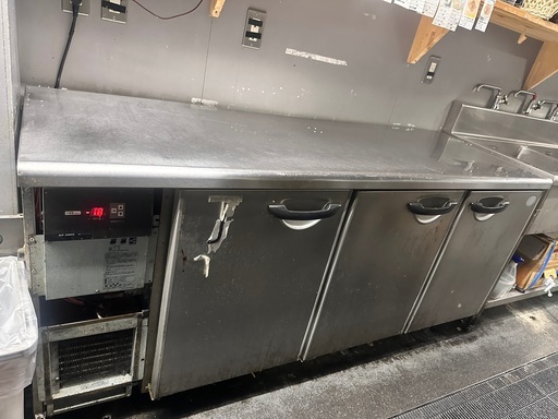 キッチン家電 フクシマ 業務用 コールドテーブル サラダバー付 冷蔵 