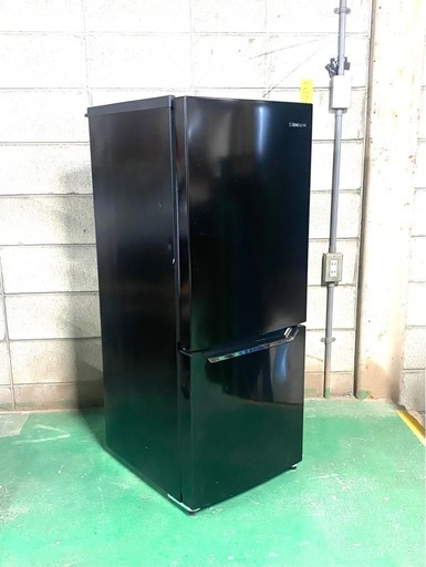 NO 646 ?北九州市内配送設置無料✨? 冷蔵庫 パールブラック HR-D15CB [150L