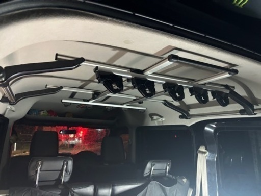 イレクターパイプ アルミ製品 軽量で高強度 エブリィ DA17 ロッド