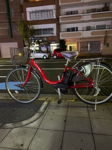 中古のヤマハ電動自転車 電動自転車 ヤマハ 20インチ 子供乗せ