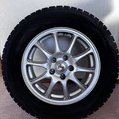 スタッドレスバリ山15インチ139.7-6H225/70R15ハイエース200系  