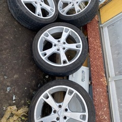 大特価NV350 キャラバン用タイヤ付きセット (ワビサビ) 田んぼアートの  