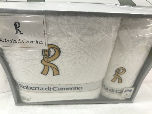 Roberta di Camerino バス・ウォッシュタオルセット ※テープ跡あり