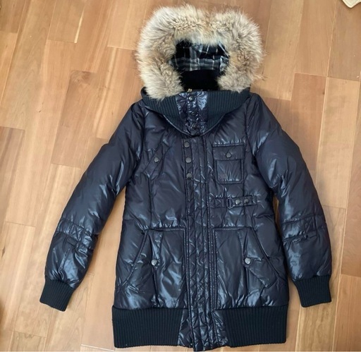 BURBERRY BLUE LABEL バーバリーブルーレーベル ダウンコート ☆お