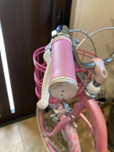 子ども自転車16インチ【メゾピアノ】ピンク♪キッズ♪ 難あり