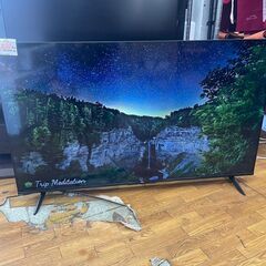 売切)液晶テレビ50インチ TCL 50P715 BLACK スマートテレビ