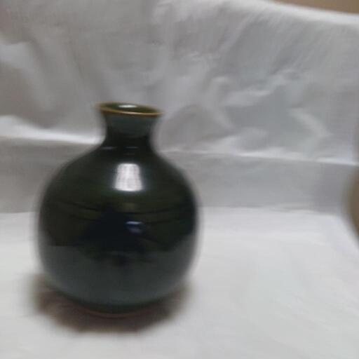 谷口幸二、織部、徳利 谷口幸二、織部、徳利