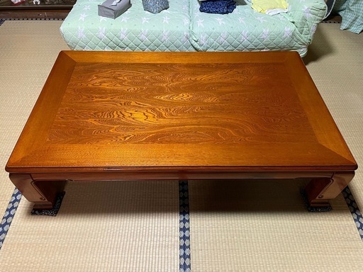 和風座卓　148×88×36.5cm