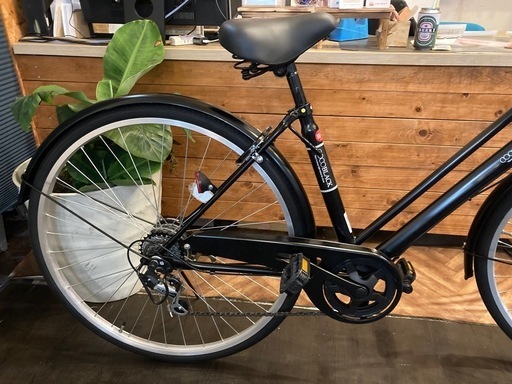 SALE！全品防犯登録無料！チェーン新品！】 LEDオートライト 6段変速