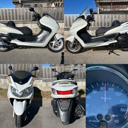 ⭐️自賠責8/3付.グランドマジェスティ250⭐️プラグ・グリップ新品交換で快調⭐️250ccビッグスクーター⭐️ ⭐️SG15J.グランドマジェスティ250⭐️プラグ・グリップなど新品交換