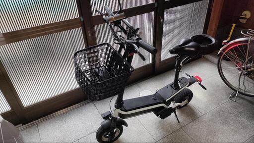 要説明欄を】【引取又は近隣の方】RIDAM/EVスクーターE1 電動バイク 