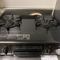 ガスコンロ 状態良好 新古品@世田谷区