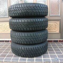 水戸☆手渡しのみ☆155/65R14 屋内保管 バリ山VRX2 2021年製アルミ 
