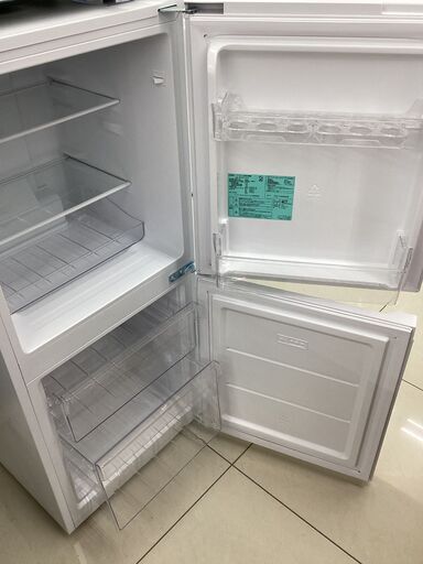 ハイアール 冷蔵庫 JR-NF121B（W) 1年保証】2ドア冷蔵庫 Haier JR