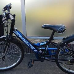 中古子供自転車3051 ブリヂストン シュライン 24インチ 7段ギヤ