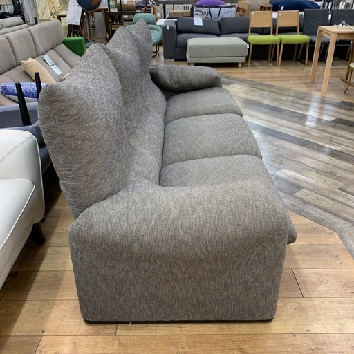 Cassina 3人掛けソファー マラルンガ グレー Cassina（カッシーナ）675