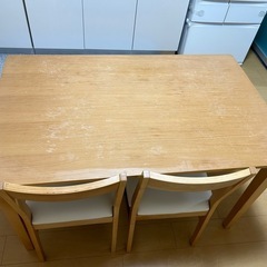 中古】ダイニングテーブルを格安/激安/無料であげます・譲ります  