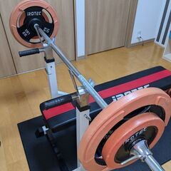 ジ297】ベンチプレスセット 10kg×2 15kg×2(ma)
