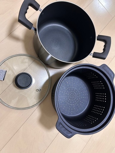 お鍋　蒸し器　蓋 22*14