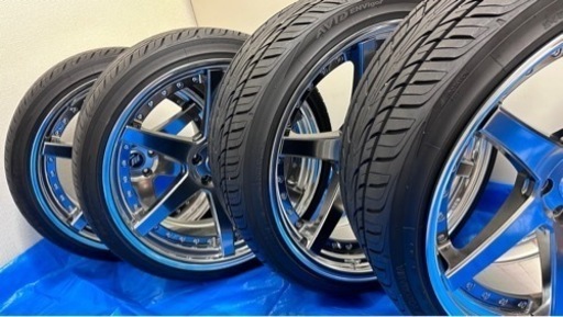 ハリアー60 ZSU60W タイヤホイール、マフラー、車高調