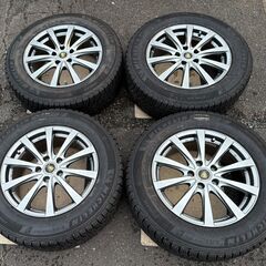 マナレイスポーツ 16インチホイール 5H 114.3 6.5J +53 タイヤ付き 4本