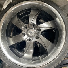 215/75R 15LT 5穴 114.3タイヤ・ホイール4本 (K.K.) 沖縄の  