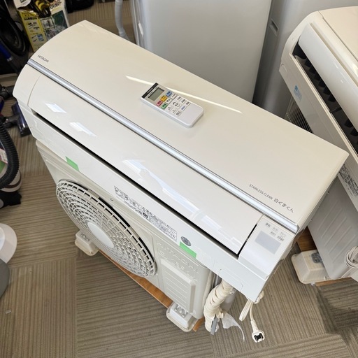 超美品‼️】日立 2020年製 ~9畳用エアコン ステンレスクリーン白く