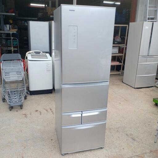 58800⇒53800 東芝5ドア冷蔵庫 426L 自動製氷機能搭載 リサイクル